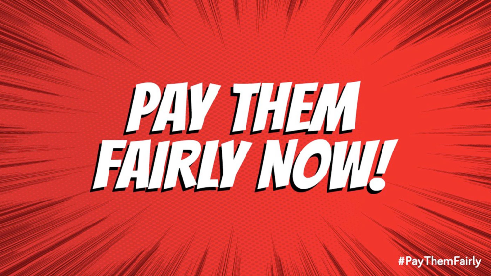 #PayThemFairly