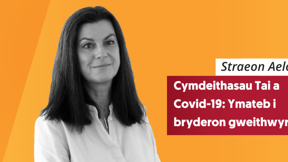 Cymdeithasau Tai a Covid-19: Ymateb i bryderon gweithwyr