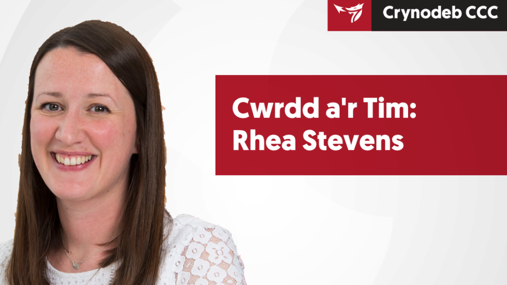 Cwrdd â'r tîm: Rhea Stevens