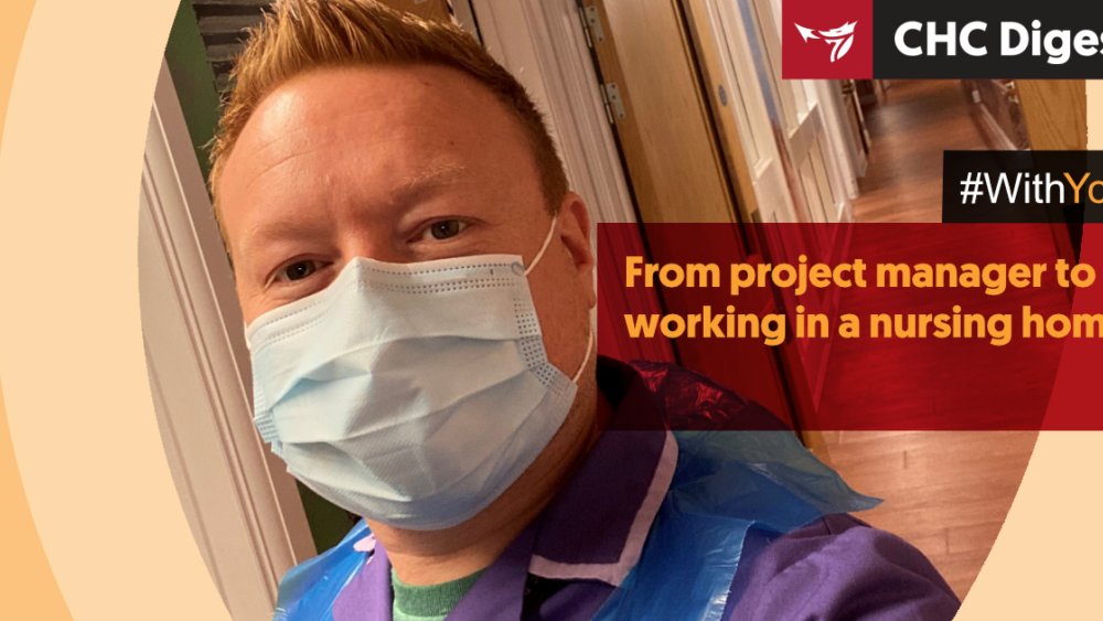From project manager to working in a nursing home