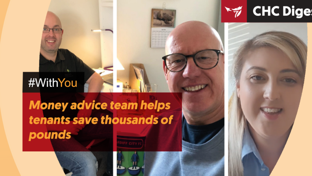 Money advice team helps tenants save thousands of pounds